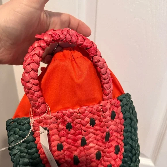 ๐ NWT Topshop watermelon handbag ๐ - Picture 8 of 14